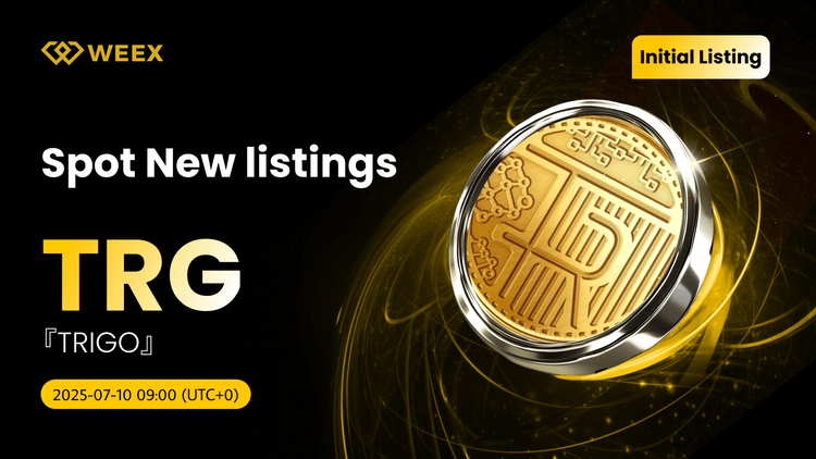 Trigo (TRG) New Listed on WEEX Spot Exchange