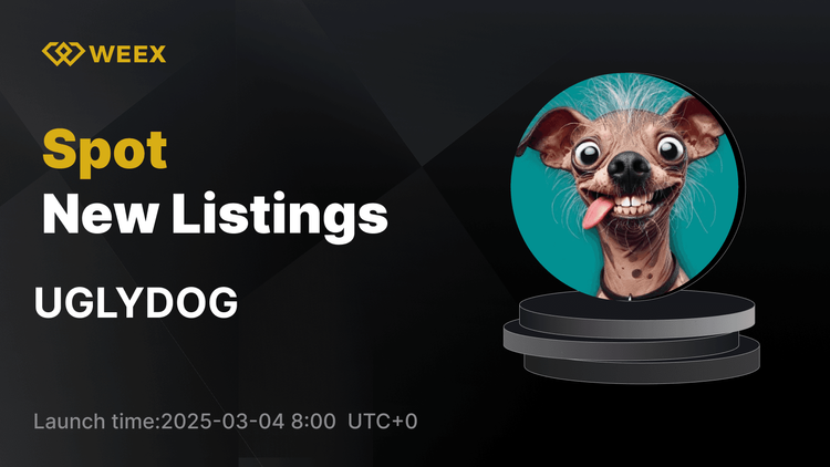 تجارت جفت UGLYDOG USDT در WEEX Spot راه اندازی خواهد شد