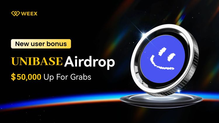 UNIBASE New User Airdrop on WEEX Exchange: Claim Your Share of $50,000 with 3 Days Left!