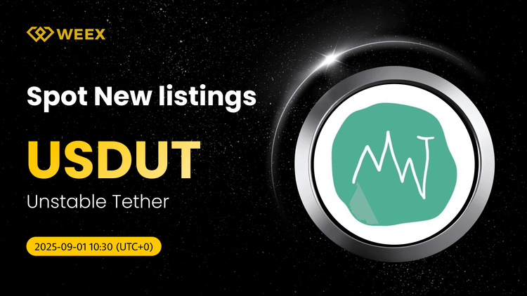 Unstable Tether (USDUT) Now Live on WEEX Spot with USDUT USDT
