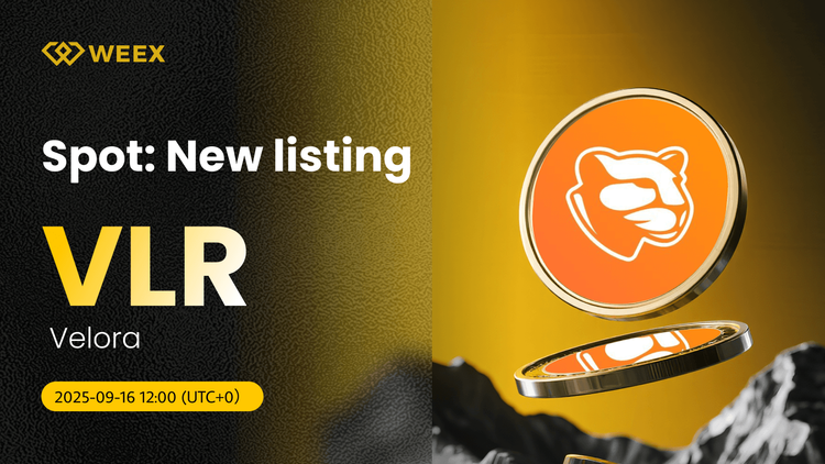 VLR USDT Trading Starts on WEEX for Velora (VLR) Coin