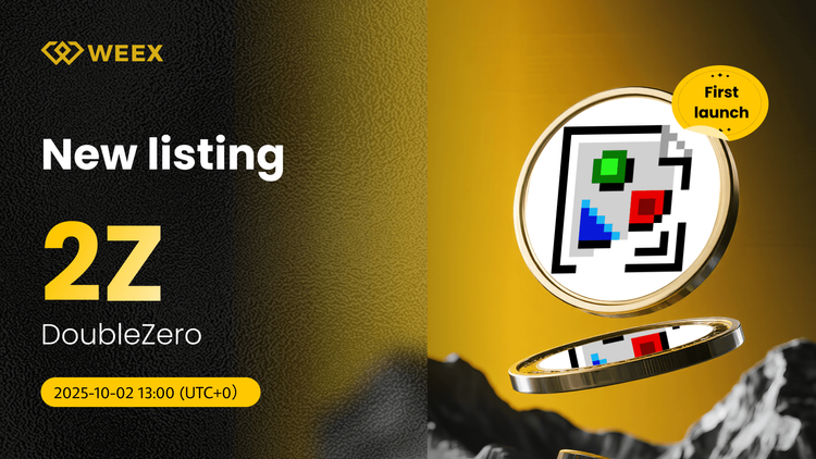 2Z USDT Premier Listing: WEEX Adds DoubleZero (2Z) Coin