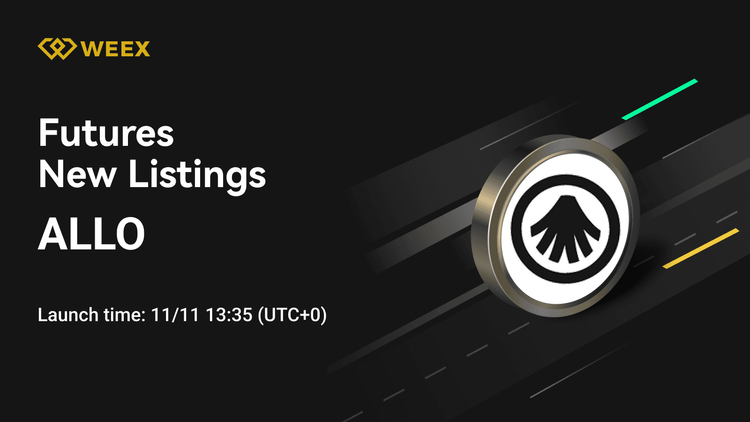 El contrato perpetuo de ALLO USDT se lanza en WEEX Futures