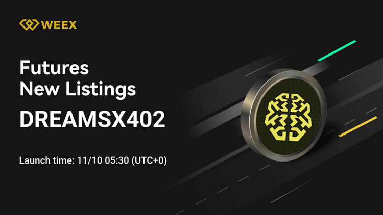 DREAMSX402 USDT Perpetual Contract Lists on WEEX Futures