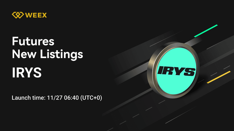 IRYS USDT Listé sur WEEK Futures: Trade Irys Coin Contracts