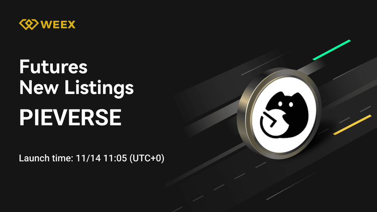 PIEVERSE USDT Contract: WEEX Futures New Listing