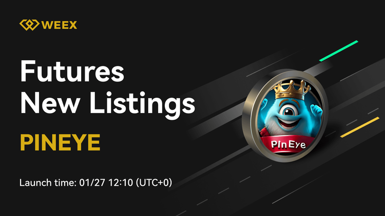 PinEye USDT Pair Trading se lanza en WEEX Futures
