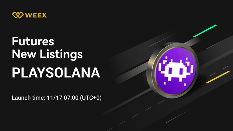 PLAYSOLANA USDT Futures Now Live on WEEX Exchange