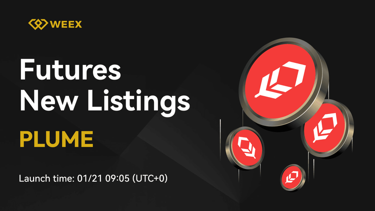 Plume (PLUME) ya está disponible para negociar en WEEX con el par PLUME USDT