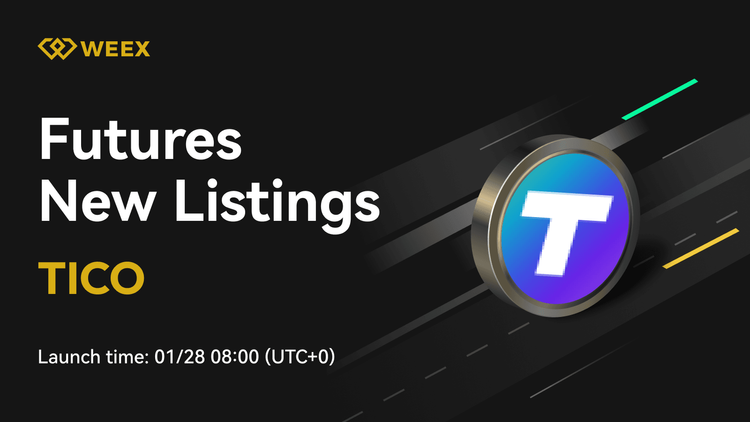 Nuevos Listados de Futuros: El par TICO USDT comienza a operar en WEEX 