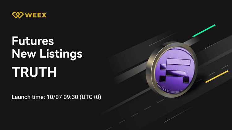 TRUTH USDT Futures Now Trading on WEEX Exchange