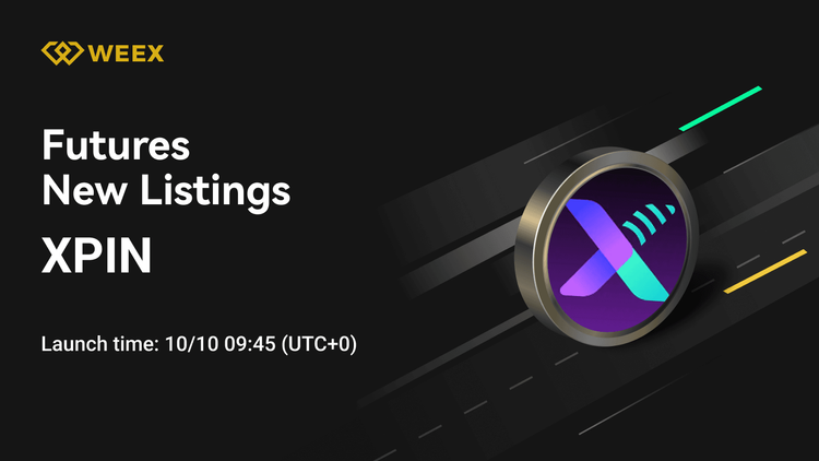 WEEX Futures Lists XPIN USDT for DePIN Token Trading