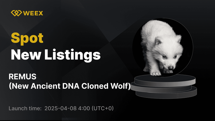 WEEX Listas Nuevo ADN Antiguo Lobo Clonado (REMUS) con REMUS USDT Par ya está en vivo para el comercio