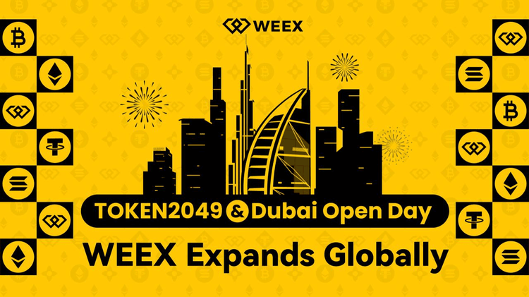 WEEX Shines at TOKEN2049 Dubai 