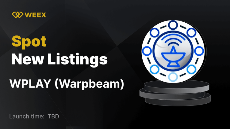 Warpbeam (WPLAY) ya cotiza en WEEX - WPLAY USDT comienza a operar