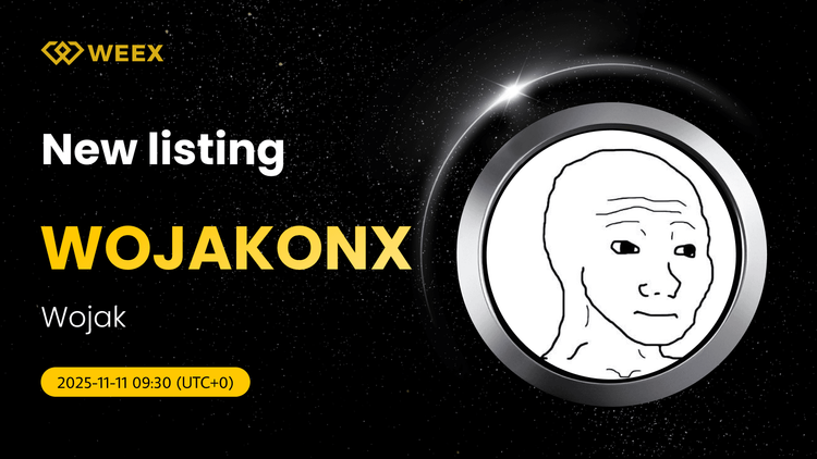 WOJAKONX USDT Spot Trading se lanza en WEEX Exchange