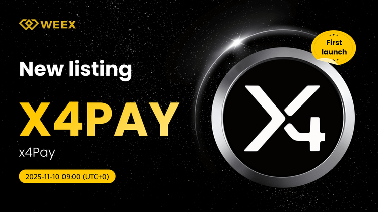 X4PAY USDT aparece en WEEX Spot: x4Pay Coin Now Live