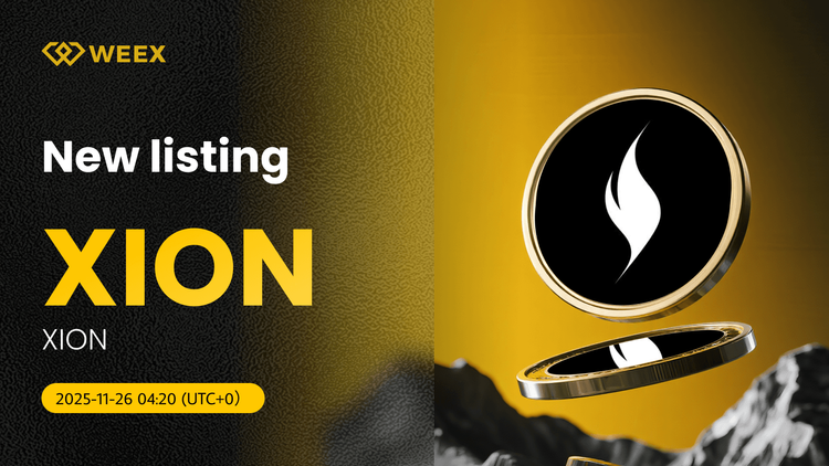 XION USDT Trading Live: XION Coin Lists on WEEX Spot