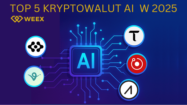 Top 5 kryptowalut AI z dużym potencjałem wzrostu w 2025 roku