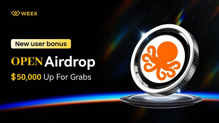 Only 2 Days Left: Join WEEX $50,000 OPEN Airdrop for New Users in September 2025