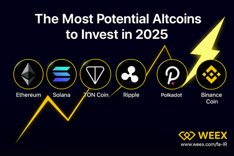 بهترین آلت‌کوین‌ها برای سرمایه‌گذاری در 2025 | راهنمای جامع کاربران ایرانی در صرافی  WEEX