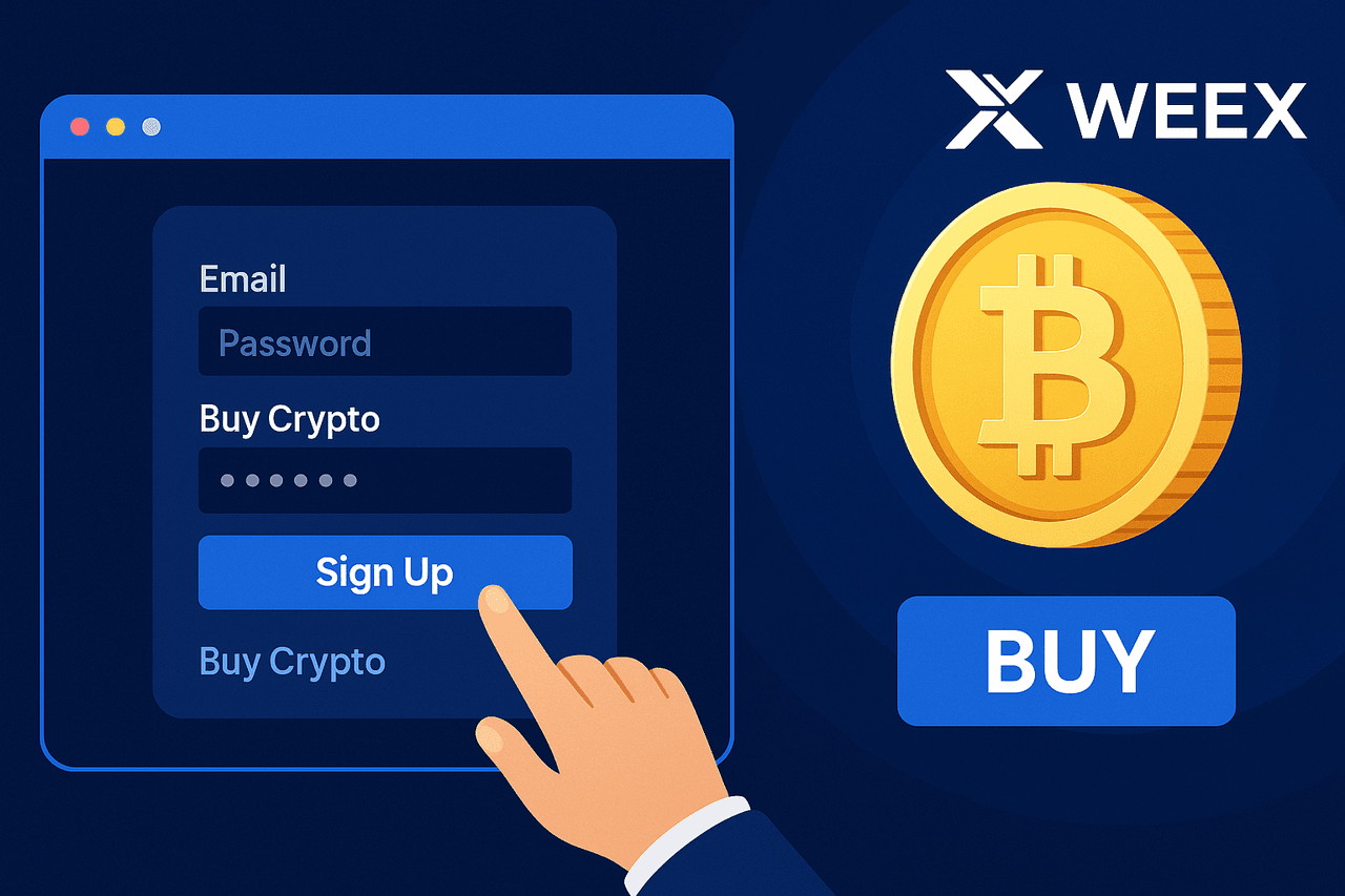 از ثبت نام تا اولین خرید بیت کوین در WEEX: راهنمای گام به گام مبتدیان