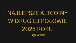 Prognoza kryptowalut: Top altcoiny na drugą połowę 2025 roku