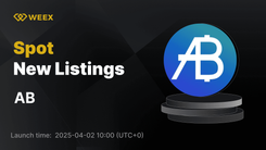 AB sarà quotata su WEEX Spot con il lancio della coppia di trading AB USDT