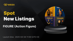 Action Figure (FIGURE) entra a far parte del trading spot di WEEX con la coppia FIGURE USDT ora attiva