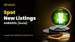 Aura (AURASOL) Now Trading on WEEX Spot with AURASOL USDT Pair