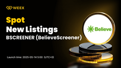 BelieveScreener (BSCREENER) Joins WEEX Spot with BSCREENER USDT Pair Trading