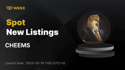 CHEEMS (CHEEMS) 在 WEEX Spot 上市 - CHEEMS USDT 交易上线