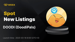 DoodiPals (DOODI) 现可在 WEEX Spot 上交易 - 今日交易 DOODI USDT！