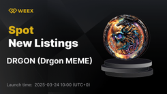 Drgon MEME (DRGON) 在 WEEX 上市 – DRGON USDT 現已上線交易