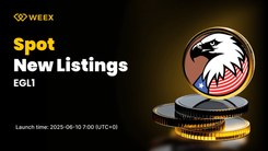 EGL1 Lists on WEEX Spot: EGL1 USDT Trading Starts June 10