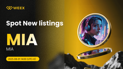 MIA Crypto Now Live for Trading on WEEX Exchange with MIA USDT Pair