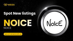 New Listing: NOICE USDT Spot Trading Pair Listed on WEEX Exchange