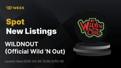 Wild 'N Out（WILDNOUT）正式登陸WEEX現貨市場並開啟WILDNOUT USDT交易