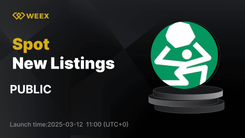 عمومی (عمومی) به WEEX Spot می پیوندد - تجارت عمومی USDT اکنون فعال است