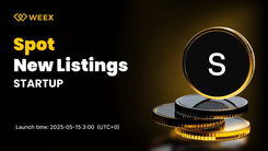 STARTUP USDT Spot Trading Now Available on WEEX