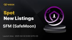 SafeMoon (SFM) sarà quotata su WEEX Spot con SFM USDT Trading disponibile