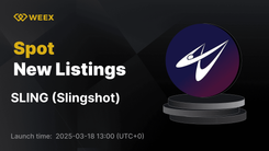 Slingshot (SLING) 现已在 WEEX Spot 上直播 - 今日交易 SLING USDT！