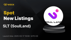 SoulLand (SLT) رسماً در WEEX فهرست شده است - SLT USDT اکنون باز است