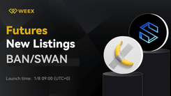 WEEX to List Swan Chain (SWAN) and Open SWAN USTD Trading