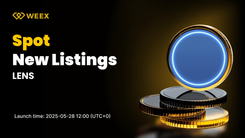 WEEX to Launch LENS USDT Spot Trading