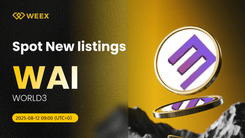 WORLD3 (WAI) Gets Listed on WEEX Spot with WAI USDT Trading