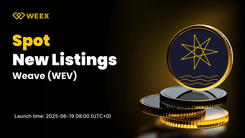WEEX Announces Weave (WEV) Listing, Opening Spot Trading for WEV USDT
